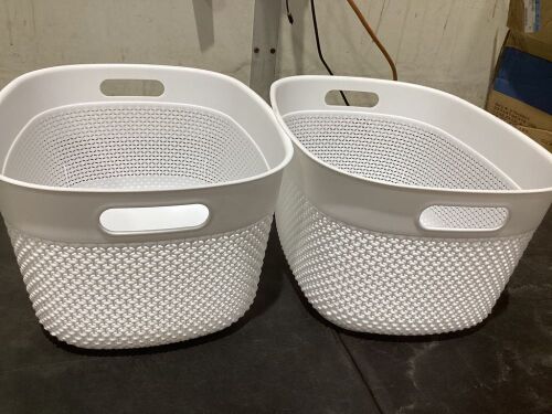 Lot of (2) Laundry Baskets - Lot 333