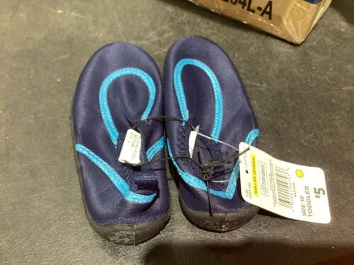 Case of (5) Blue Aqua Shoes, Multiple Sizes  - Lot 635