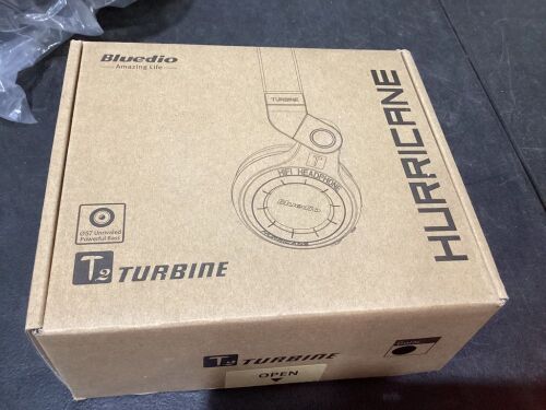 Bluedio T2 Turbine Hurricane Headphones  - Lot 308
