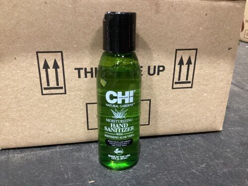 Case of (24) CHI Hand Sanitizer with Aloe 2.2 fl oz  - Lot 449