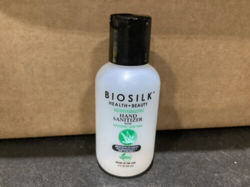 Case of (24) BioSilk Hand Sanitizer with Aloe 2 fl oz  - Lot 645