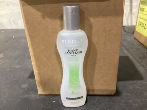 Case of (12) BioSilk Hand Sanitizer with Aloe 5.4 fl oz  - Lot 657