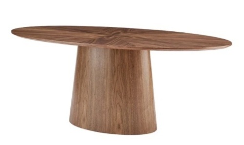 Deodat 79-Inch Oval Dining Table - Lot 21
