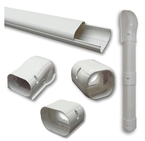 DuctlessAire Hide-A-Line Air Conditioner Cover, 3" 7.5-Ft - Lot 209