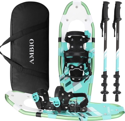 AMBIO Lightweight Snowshoes, 25" (120-200lbs) - Lot 227