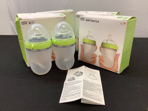 Lot of (4) Boxes of Como Tomo Baby Bottles - Lot 254