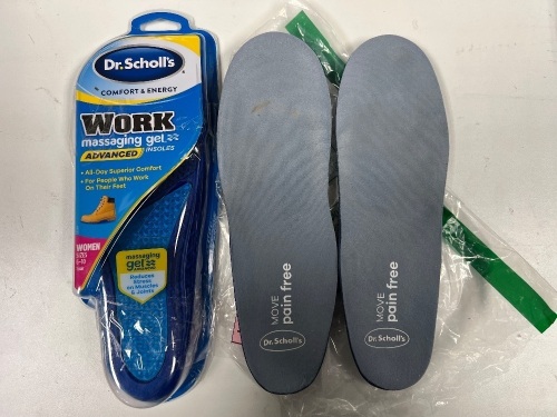 Misc Dr Scholl's Shoe Inserts - Lot 354