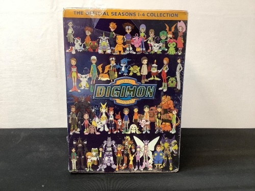 Digimon Digital Monsters Seasons 1-4 DVD Set - Lot 116