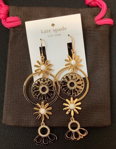 Kate Spade Flower Earrings - Lot 113