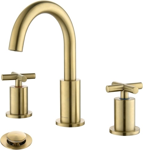 MR. FAUCET 2 Cross-Handle Bathroom Sink Faucet - Lot 366