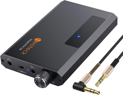 Neoteck Portable 3.5mm Headphone Amplifier with Bluetooth 5.0 Receiver - Lot 28