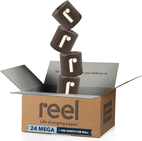 Reel Premium Bamboo Toilet Paper, 24 Rolls - Lot 236
