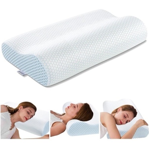 Anvo Memory Foam Pillow, Neck Contour - Lot 370