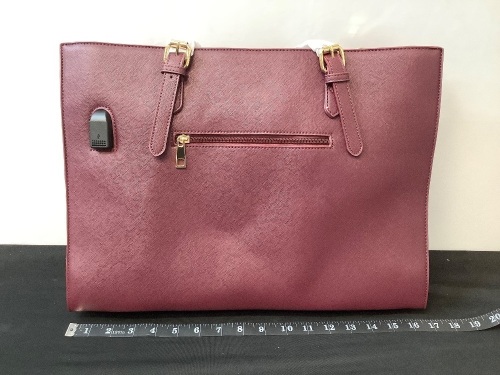 Womens Laptop Bag Set w/ USB Charging Port - Lot 107