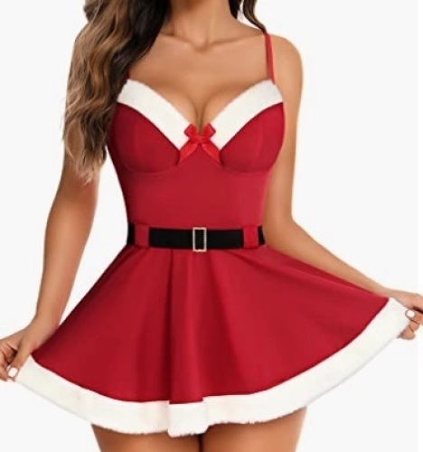 RSLOVE Christmas Lingerie/ Sleepwear, M - Lot 387