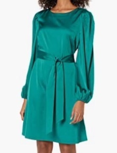 The Drop Women's Shopdandy Belted Silky Dress, M - Lot 286