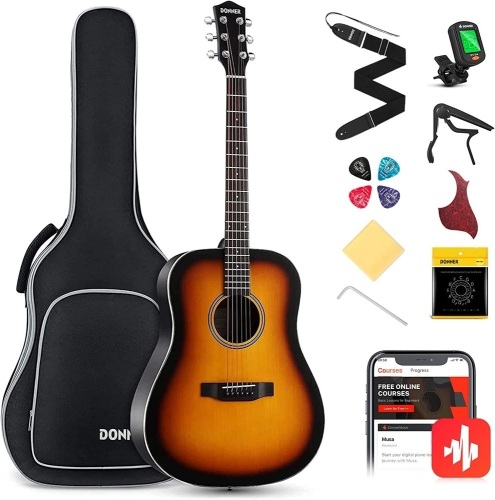 Donner Acoustic Guitar - Lot 1077