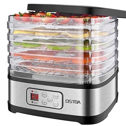OSTBA Food Dehydrator Machine Adjustable - Lot 1095