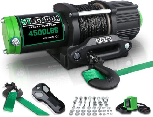 STEGODON 4500lb Load Capacity Electric Winch - Lot 1123