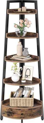 Seventable Corner Shelf 5-Tier - Lot 1125