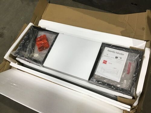 TV Stand with Power Outlets & Bluetooth  - Lot 442