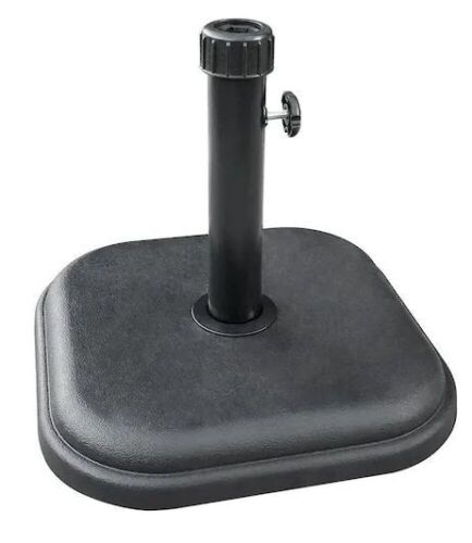 20 lbs. Resin Patio Umbrella Base in Black - Lot 465