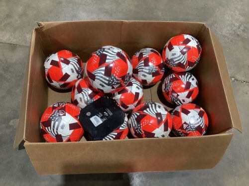 Lot of (12) Adidas MLS Training Soccer Balls  - Lot 228
