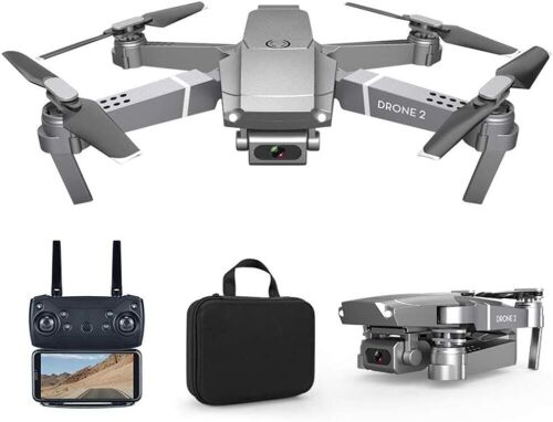 E68 Drone with 4K Camera Foldable RC Drone Quadcopter for Beginners - Lot 248