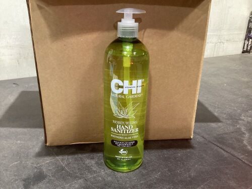 Case of (12) CHI Hand Sanitizer with Aloe 26 fl oz  - Lot 746