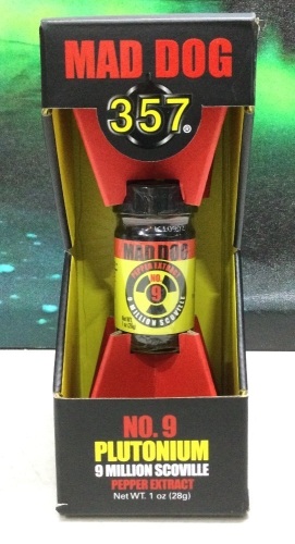 Mad Dog 357 No. 9 Plutonium 9 Million Scoville Pepper Extract, 1oz  - Lot 94
