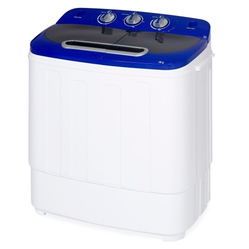 Portable Compact Mini Twin Tub Washing Machine and Spin Cycle w/ Hose - Lot 222