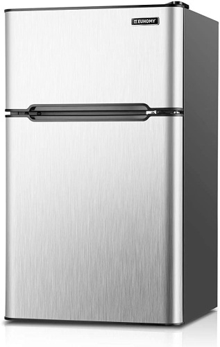 Euhomy 3.2 cu ft Mini Fridge with Freezer - Lot 323