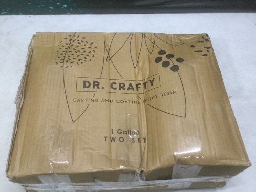 Dr. Crafty Casting & Coating Epoxy Resin, 1 Gallon, Set of 2  - Lot 371