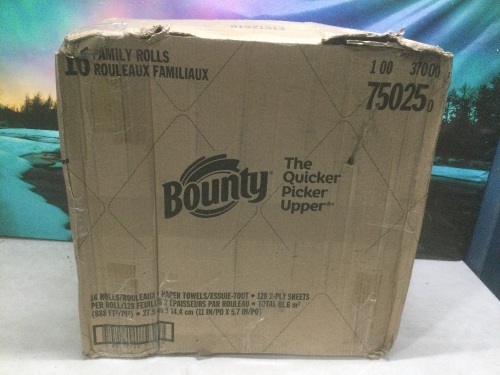 Bounty Paper Towels, 16 Family Rolls - Lot 826