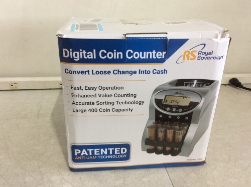 Royal Sovereign Digital Coin Counter - Lot 566