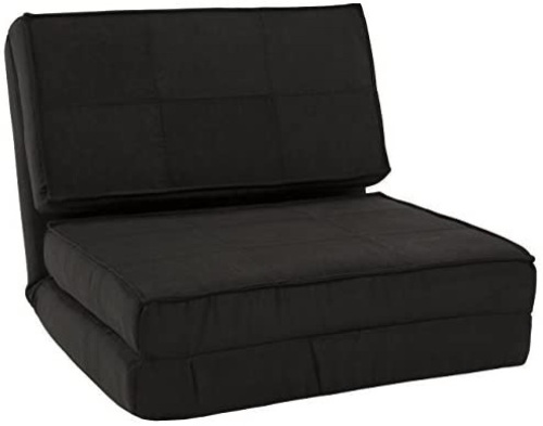 5-Position Ergonomic Portable Gaming Chair, Lounger, and Mattress Bed w/ Non-Slip Feet   - Lot 1130