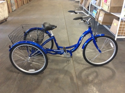 Schwinn Meridian 26" Adult Tricycle with Rear Basket - Lot 77
