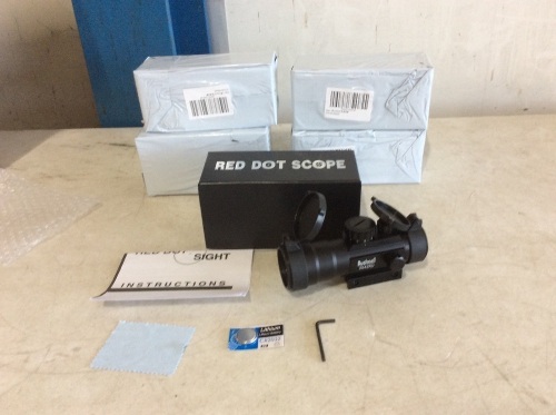Lot of (5) Red Dot Scopes, 3x4rd - Lot 283
