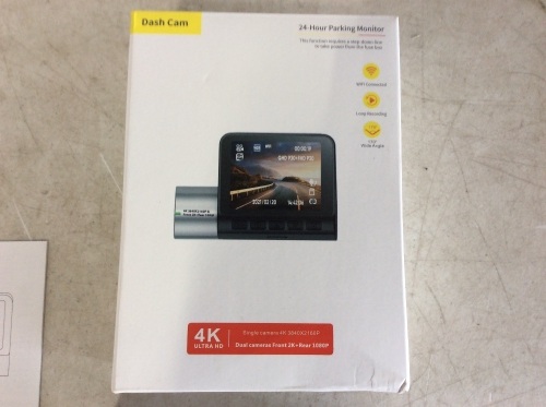 4K Ultra HD Dash Cam  - Lot 940
