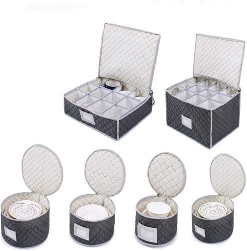 Woffit Complete Dinnerware Storage Set, Service for 12 - Lot 527