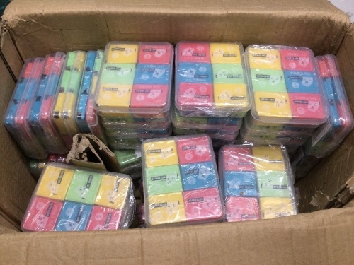 Large Lot of Colorful Kneaded Rubber Erasers  - Lot 867