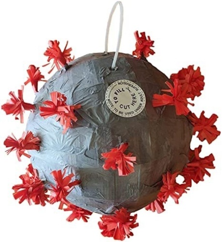 Misshapen Novelty Coronavirus Pinata - Lot 252