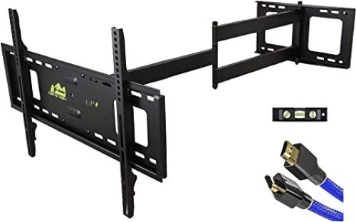 FORGING MOUNT Long Extension TV Mount Full Motion Wall Bracket with 42 inch Long Arm for 37 to 80 Inch Flat/Curve TVs, VESA 600x400mm Compatible, Holds up to 100 lbs  - Lot 636