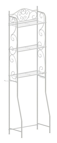 3 Tier Over-The-Toilet Bathroom Storage Rack     - Lot 550