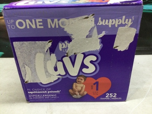 Luvs Ultra Leakguard Baby Diapers, 252 Ct - Lot 655