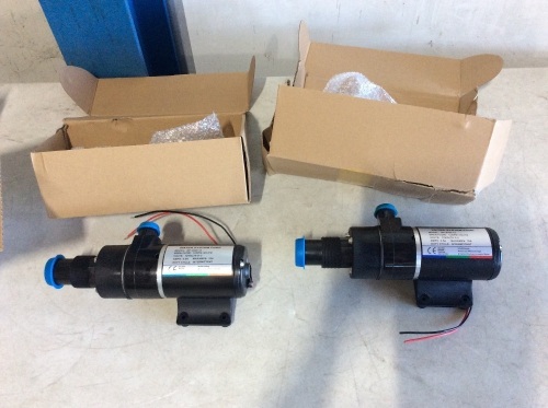 Lot of (2) 12V Waste Water Pumps - Lot 521