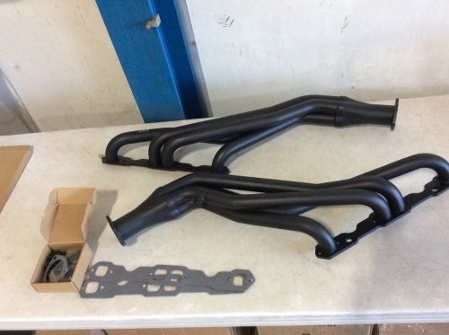 Powergo Motorsport Black Exhaust Headers, Unknown Fitment - Lot 436