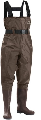 FISHINGSIR Chest Waders with Boots and Wading Belt - Lot 1087