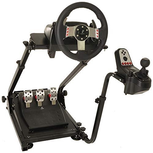 Minneer Racing Wheel Stand Pro for Logitech G25 G27 G29 G920 Racing Wheel Shifter and Pedals NOT Included   - Lot 357