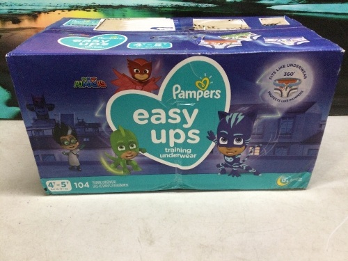 Pampers Easy Ups Training Underwear, 104 ct  - Lot 1003
